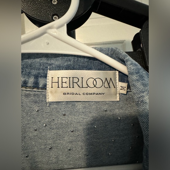 Heirloom Bridal Co. Denim Mrs. Pearl Jacket - Picture 4 of 4